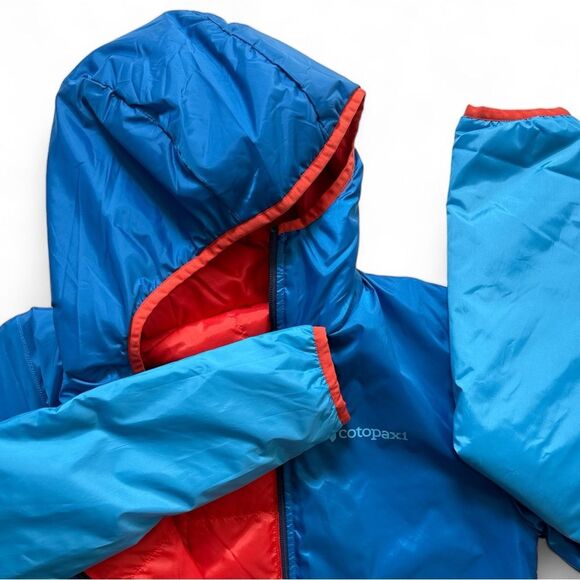 NWT Cotopaxi Teca Calido Womens Hooded Jacket‎ XS Blue Orange Red, Zip Po… - Picture 6 of 11